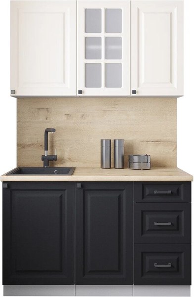 Кухонный гарнитур Интерлиния Мила Деко 1.3Б - фото