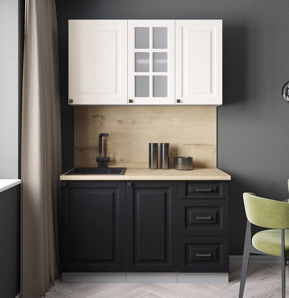 Кухонный гарнитур Интерлиния Мила Деко 1.3Б