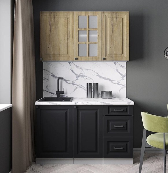 Кухонный гарнитур Интерлиния Мила Деко 1.3Б