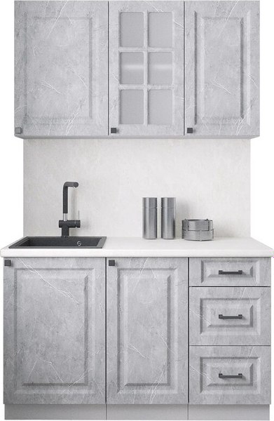 Кухонный гарнитур Интерлиния Мила Деко 1.3Б - фото