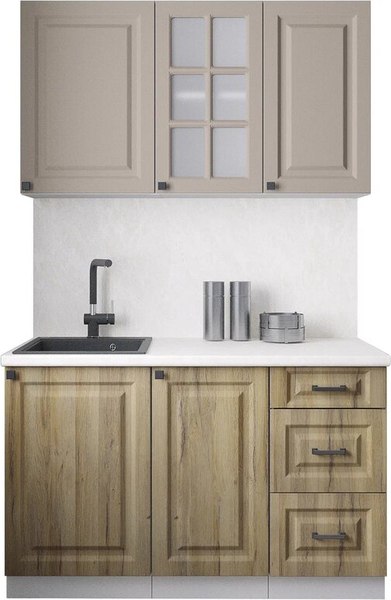 Кухонный гарнитур Интерлиния Мила Деко 1.3Б - фото