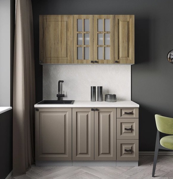 Кухонный гарнитур Интерлиния Мила Деко 1.4Б