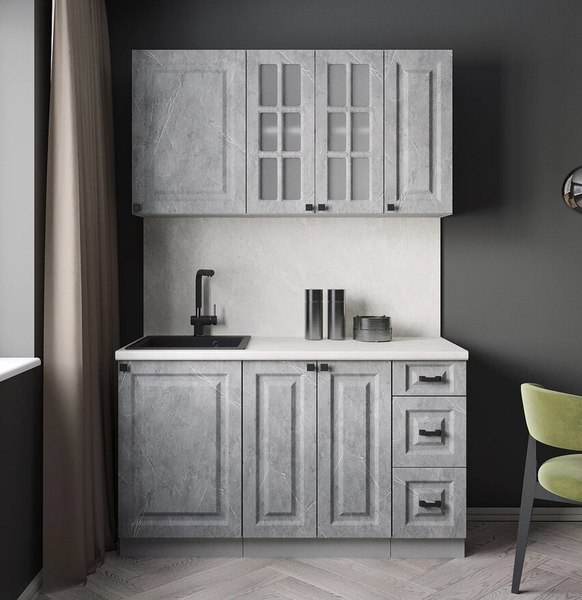 Кухонный гарнитур Интерлиния Мила Деко 1.4Б