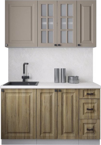 Кухонный гарнитур Интерлиния Мила Деко 1.4Б - фото