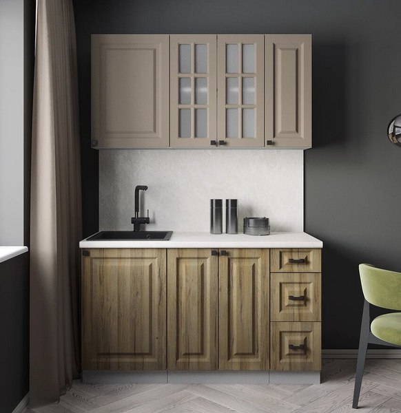 Кухонный гарнитур Интерлиния Мила Деко 1.4Б