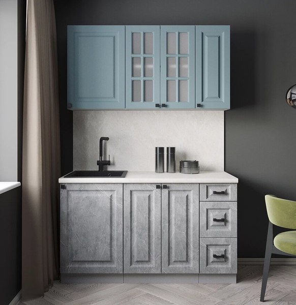 Кухонный гарнитур Интерлиния Мила Деко 1.4Б