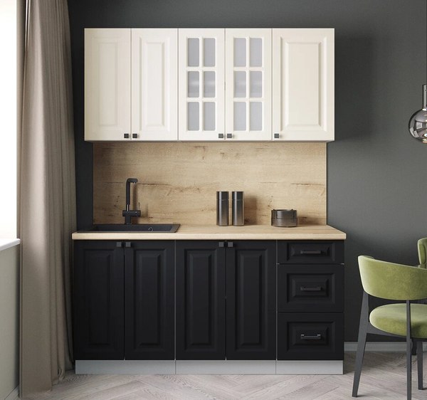 Кухонный гарнитур Интерлиния Мила Деко 1.6Б