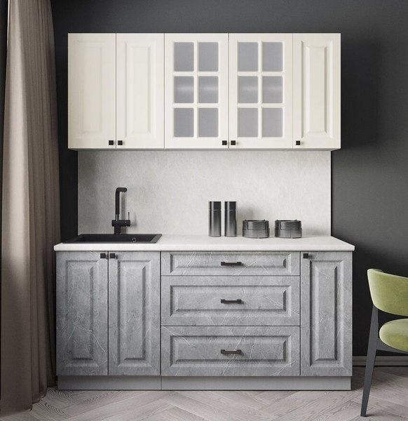 Кухонный гарнитур Интерлиния Мила Деко 1.7Б