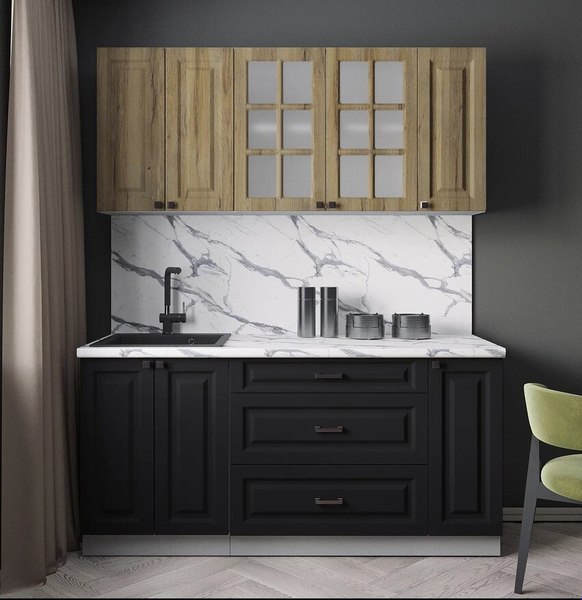 Кухонный гарнитур Интерлиния Мила Деко 1.7Б