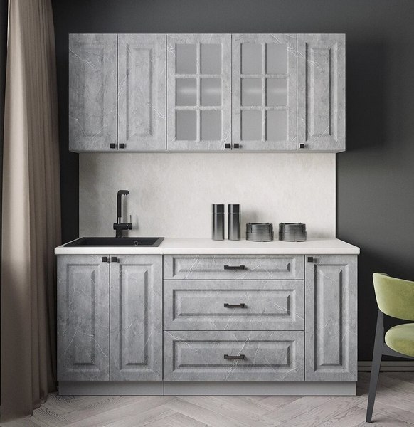 Кухонный гарнитур Интерлиния Мила Деко 1.7Б