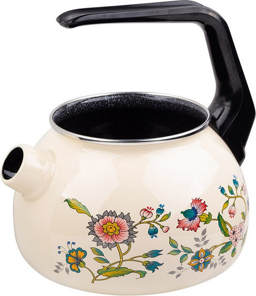 Чайник со свистком СтальЭмаль Луговые цветы / 107802