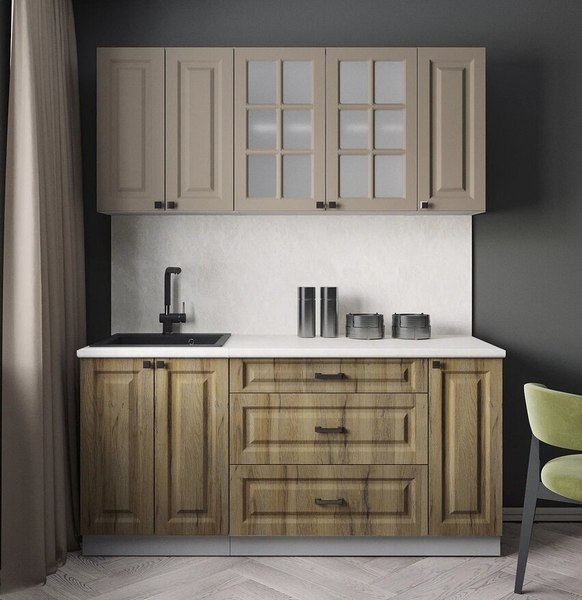 Кухонный гарнитур Интерлиния Мила Деко 1.7Б