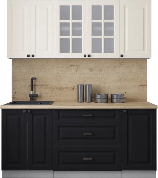 Кухонный гарнитур Интерлиния Мила Деко 1.8Б - фото