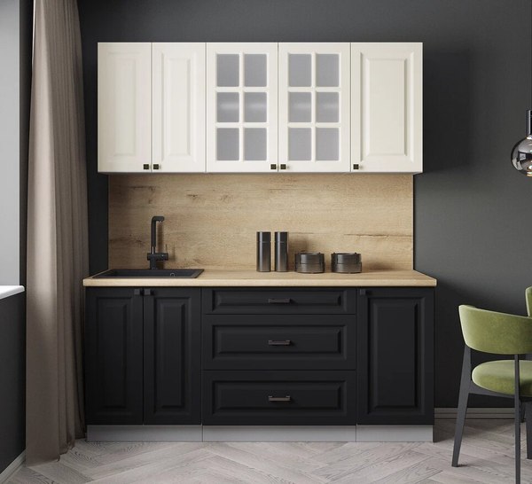 Кухонный гарнитур Интерлиния Мила Деко 1.8Б