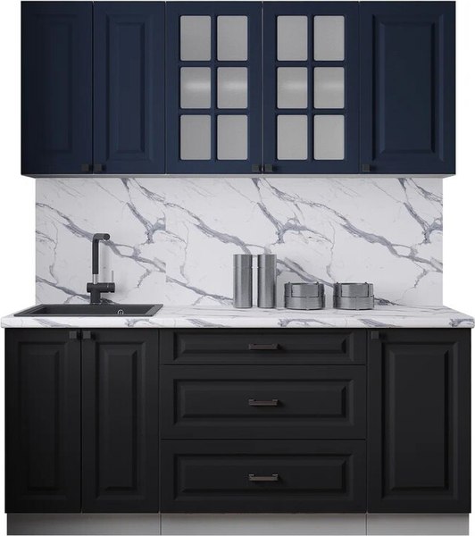 Кухонный гарнитур Интерлиния Мила Деко 1.8Б - фото