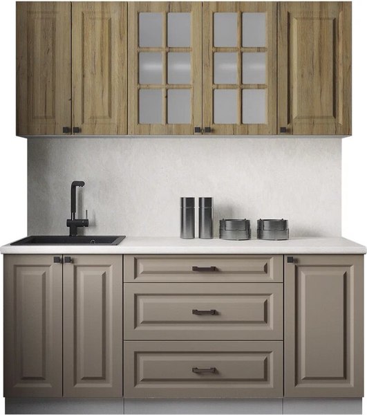 Кухонный гарнитур Интерлиния Мила Деко 1.8Б - фото