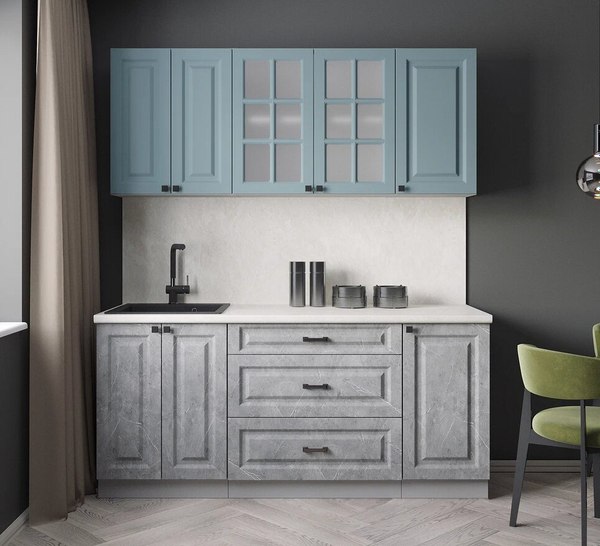 Кухонный гарнитур Интерлиния Мила Деко 1.8Б