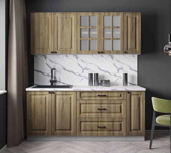 Кухонный гарнитур Интерлиния Мила Деко 1.9Б