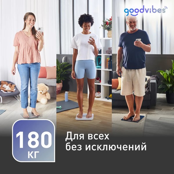 Напольные весы электронные Tefal BM9661S1