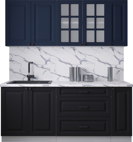 Кухонный гарнитур Интерлиния Мила Деко 1.9Б - фото