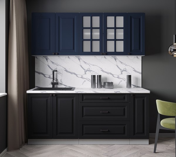 Кухонный гарнитур Интерлиния Мила Деко 1.9Б