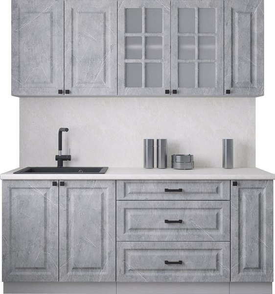 Кухонный гарнитур Интерлиния Мила Деко 1.9Б - фото