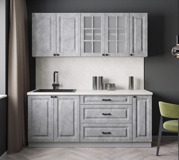 Кухонный гарнитур Интерлиния Мила Деко 1.9Б