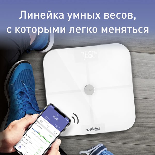 Напольные весы электронные Tefal BM9640S1