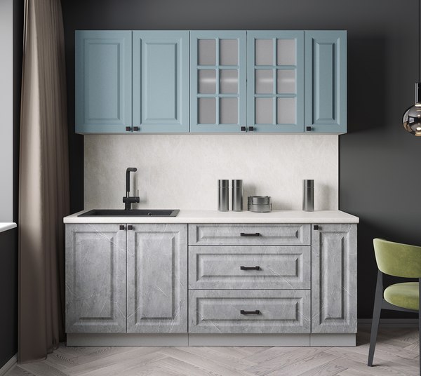 Кухонный гарнитур Интерлиния Мила Деко 1.9Б