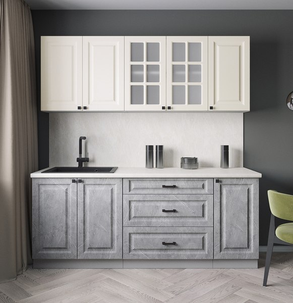 Кухонный гарнитур Интерлиния Мила Деко 2.0Б