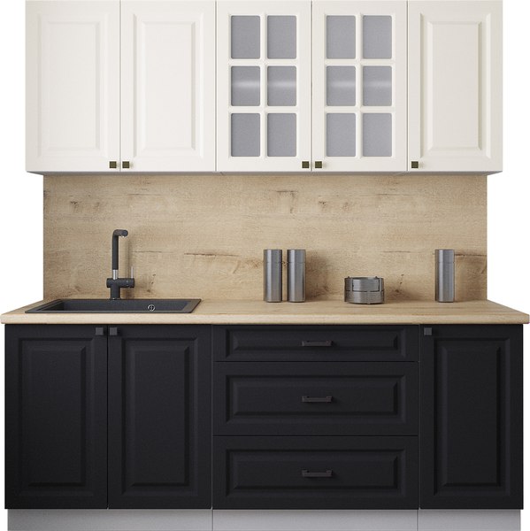 Кухонный гарнитур Интерлиния Мила Деко 2.0Б - фото