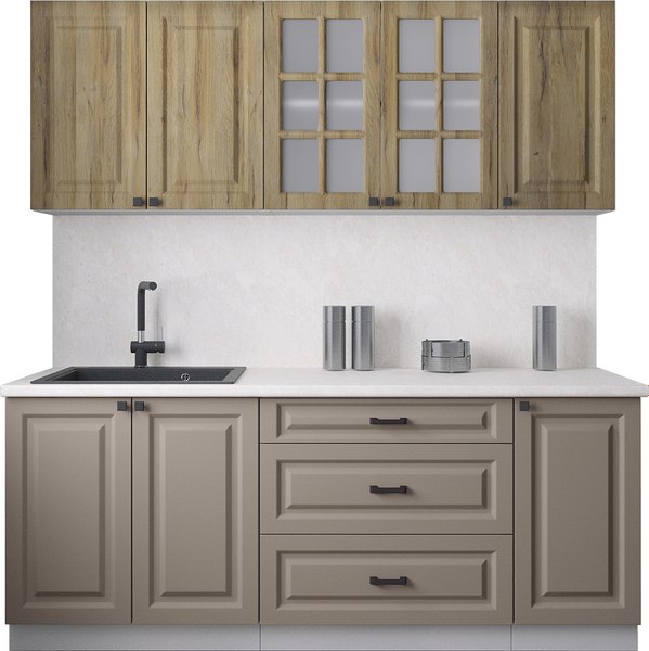 Кухонный гарнитур Интерлиния Мила Деко 2.0Б - фото