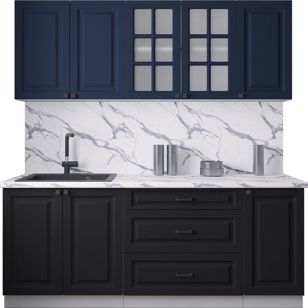 Кухонный гарнитур Интерлиния Мила Деко 2.0Б - фото