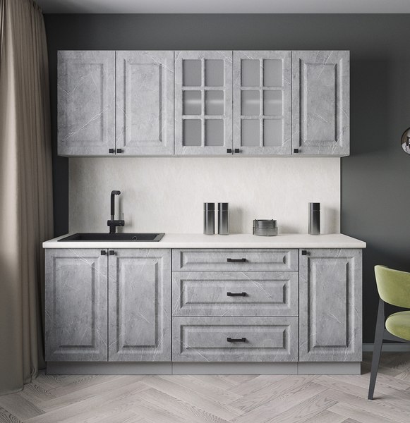 Кухонный гарнитур Интерлиния Мила Деко 2.0Б