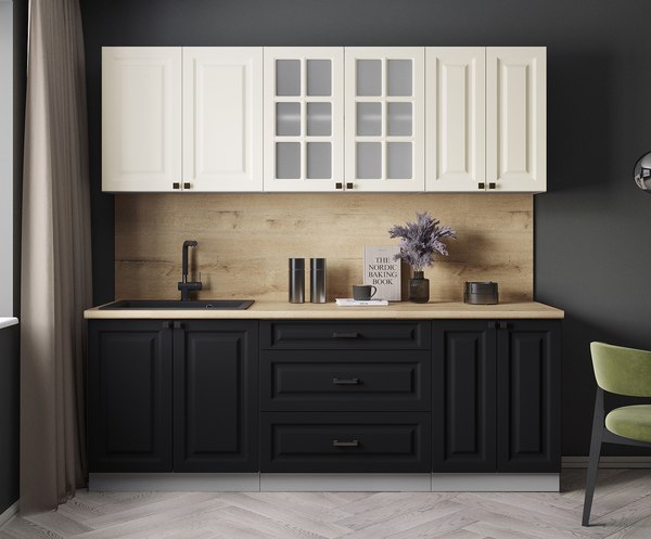 Кухонный гарнитур Интерлиния Мила Деко 2.2Б