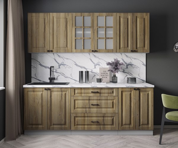 Кухонный гарнитур Интерлиния Мила Деко 2.2Б