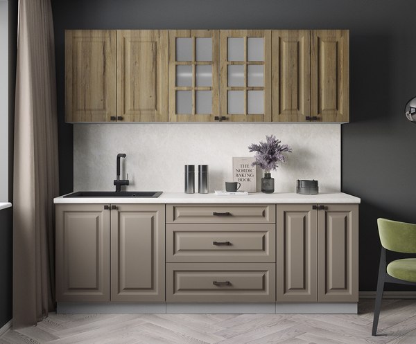 Кухонный гарнитур Интерлиния Мила Деко 2.2Б