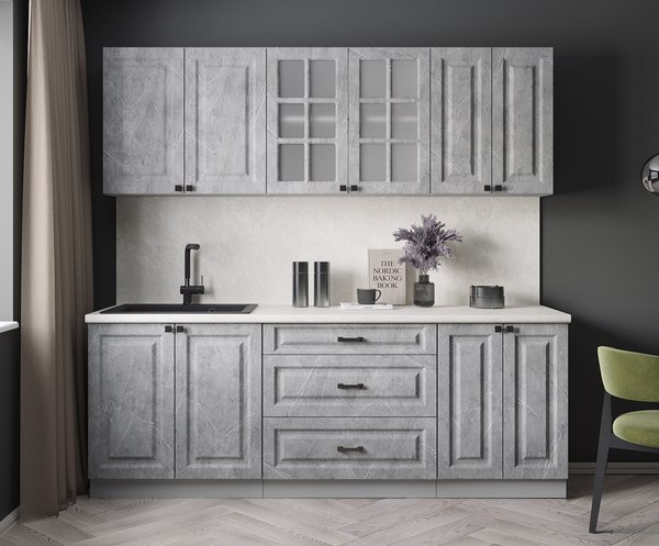 Кухонный гарнитур Интерлиния Мила Деко 2.2Б