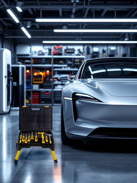 Лестница-стремянка JoyHome Tools Stool С ящиком для инструментов