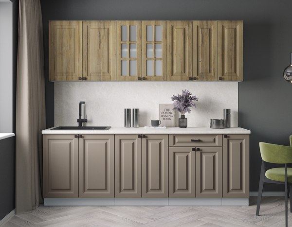 Кухонный гарнитур Интерлиния Мила Деко 2.3Б