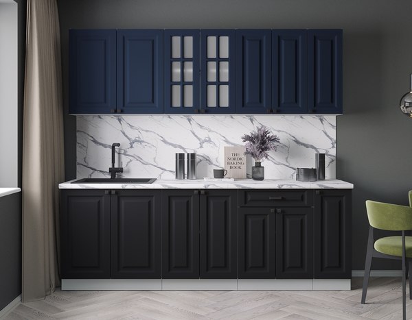 Кухонный гарнитур Интерлиния Мила Деко 2.3Б