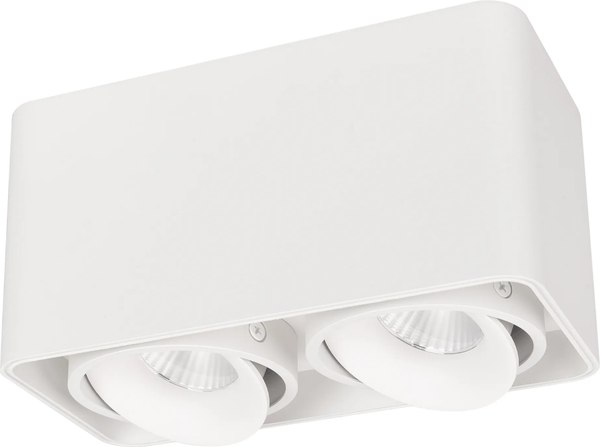 Точечный светильник Arlight SP-CUBUS-S195x100-2x8W Day4000 WH 45deg / 036059 - фото