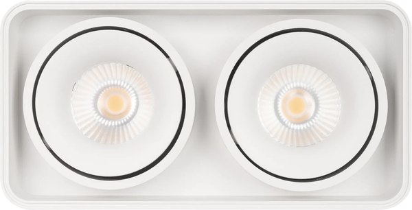 Точечный светильник Arlight SP-CUBUS-S195x100-2x8W Day4000 WH 45deg / 036059