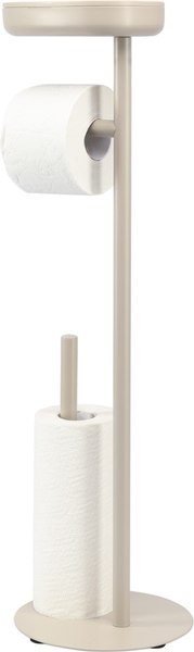 Стойка для туалетной бумаги с ершиком Bergenson Bjorn Slim / BB0000946