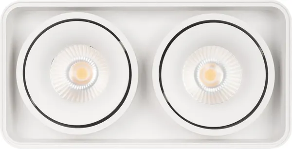 Точечный светильник Arlight SP-CUBUS-S195x100-2x8W Warm3000 WH 45deg / 036058