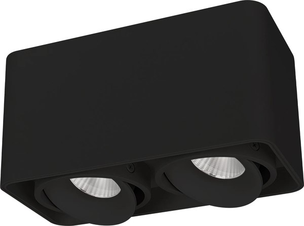 Точечный светильник Arlight SP-CUBUS-S195x100-2х8W Day4000 BK 45deg / 036056 - фото