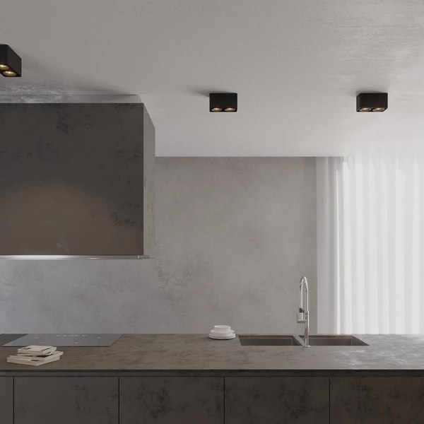 Точечный светильник Arlight SP-CUBUS-S195x100-2х8W Day4000 BK 45deg / 036056