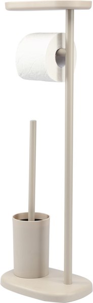 Стойка для туалетной бумаги с ершиком Bergenson Bjorn Slim / BB0000947