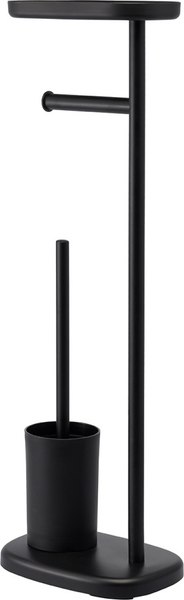 Стойка для туалетной бумаги с ершиком Bergenson Bjorn Slim / BB0000945