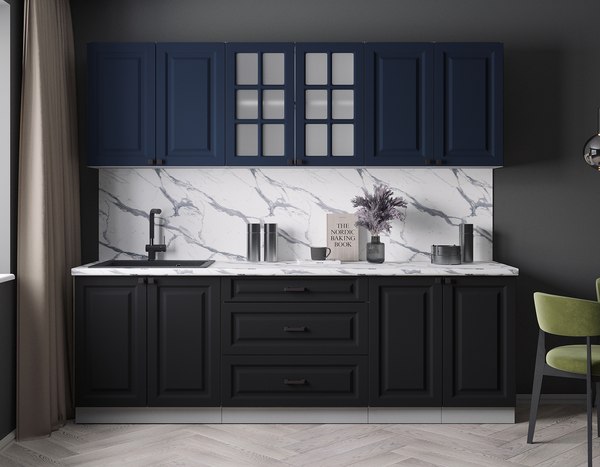 Кухонный гарнитур Интерлиния Мила Деко 2.4Б